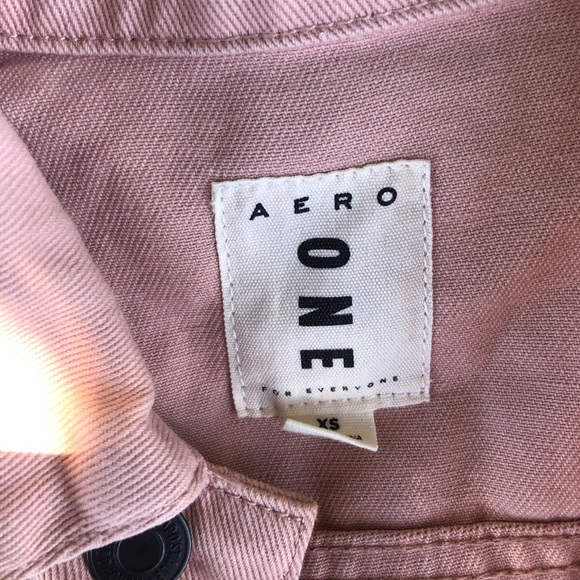 Pink denim jacket - Picture 3 of 5